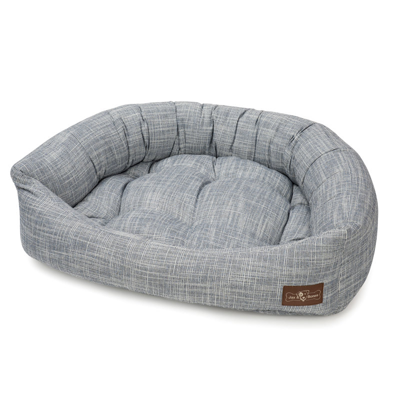 Traversin Mink Napper, Marbre Newport, Grand (l 40 po x P 32 po x H 9,5 po)
