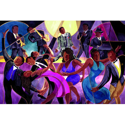 Dance With Tunes - Wrapped Canvas Painting
