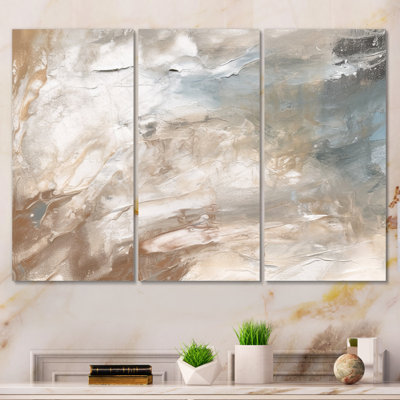 " Serene Sensitivity In Gentle Retro Tones III " 3 - Pieces