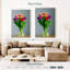 Harnek tulipes dans un vase en verre-108250648