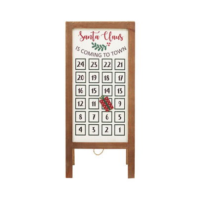 Calendrier de l'Avent de table