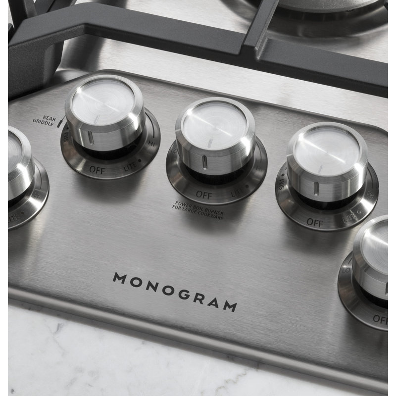 Monogram 36" Deep-Recessed Gas Cooktop