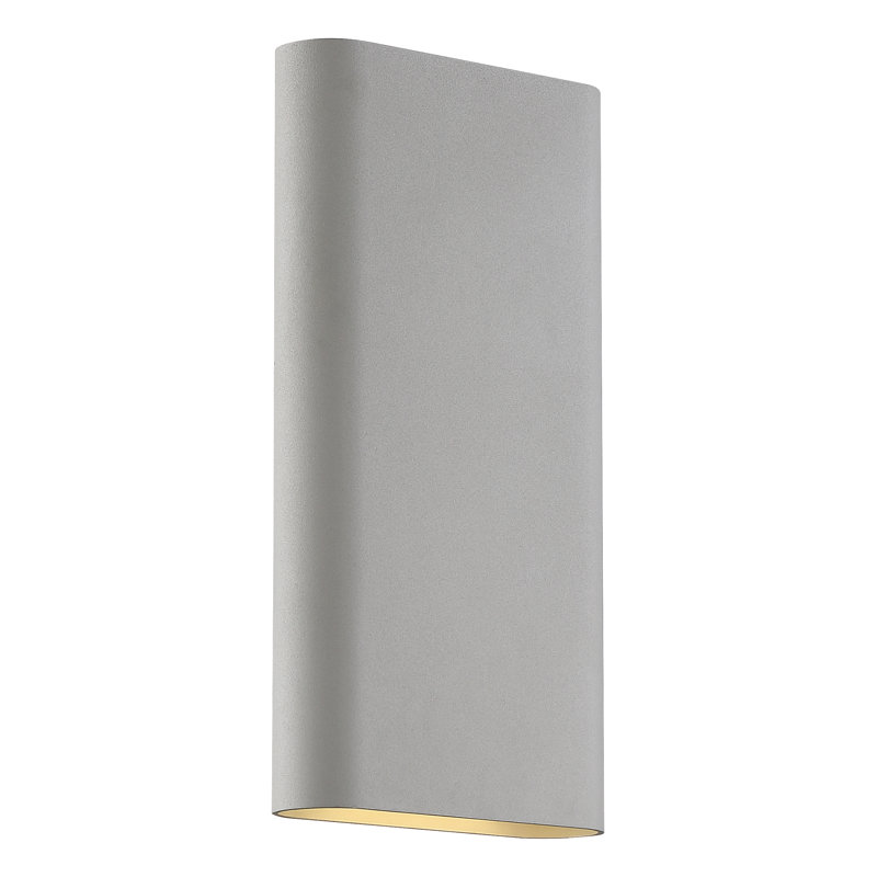 New Britain Flush Mounted Sconce, 8" H x 6.25" W x 2" D, Satin