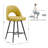 Etna Swivel Upholstered Counter Stool with Metal Frame-1155391868-1155391856