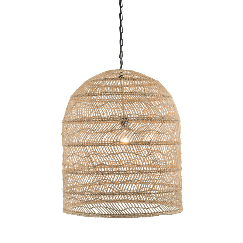 Aletse 1 - Light Polished Brass Single Pendant
