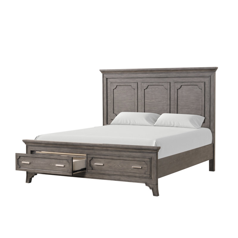 Jvian Panel Storage Bed, King