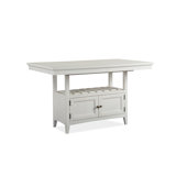 Aronoff Extendable Pine Solid Wood Dining Table