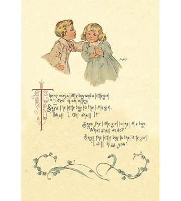 " There Was A Little Boy And A Little Girl " by Maud Hamphrey