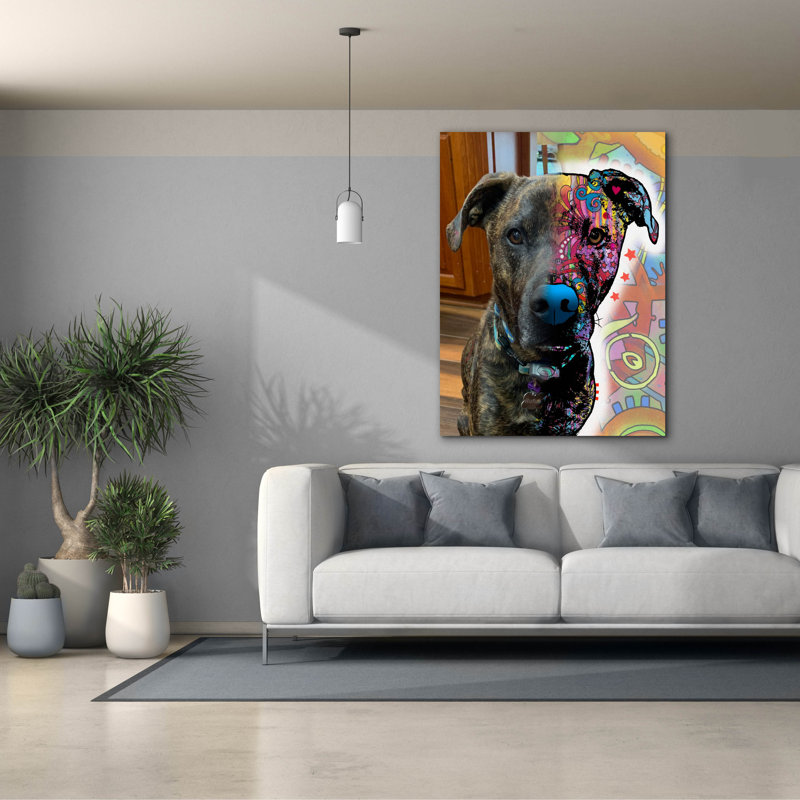 «Jennifer De Vries 2» par Dean Russo Studios, art mural sur toile, H 54 po x l 40 po x P 1,5 po