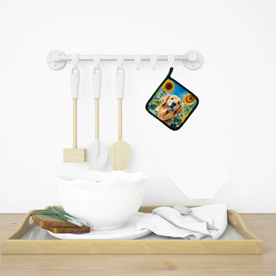 Porte-casseroles et coussins chauffants multicouches matelassés avec technologie réfléchissante résistante à la chaleur, impression d'art coloré, cadeau idéal pour hôtesse et pendaison de crémaillère
