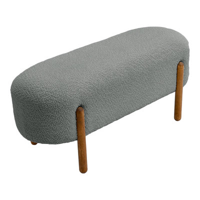 Velvet Upholstered Bench