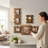 3-Component Cross Wall Frame/Tobacco Finish-836610003