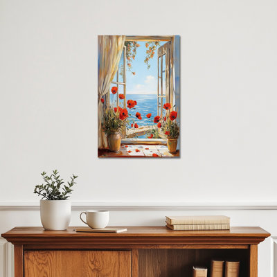  Fleur, art mural sur toile, impression florale champêtre sur toile, peinture florale rustique nature sereine, œuvre d'art pour chambre à coucher, salle de bain, décoration murale, 12 x 16 pouces