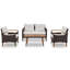 Mobilier de jardin 4 pièces