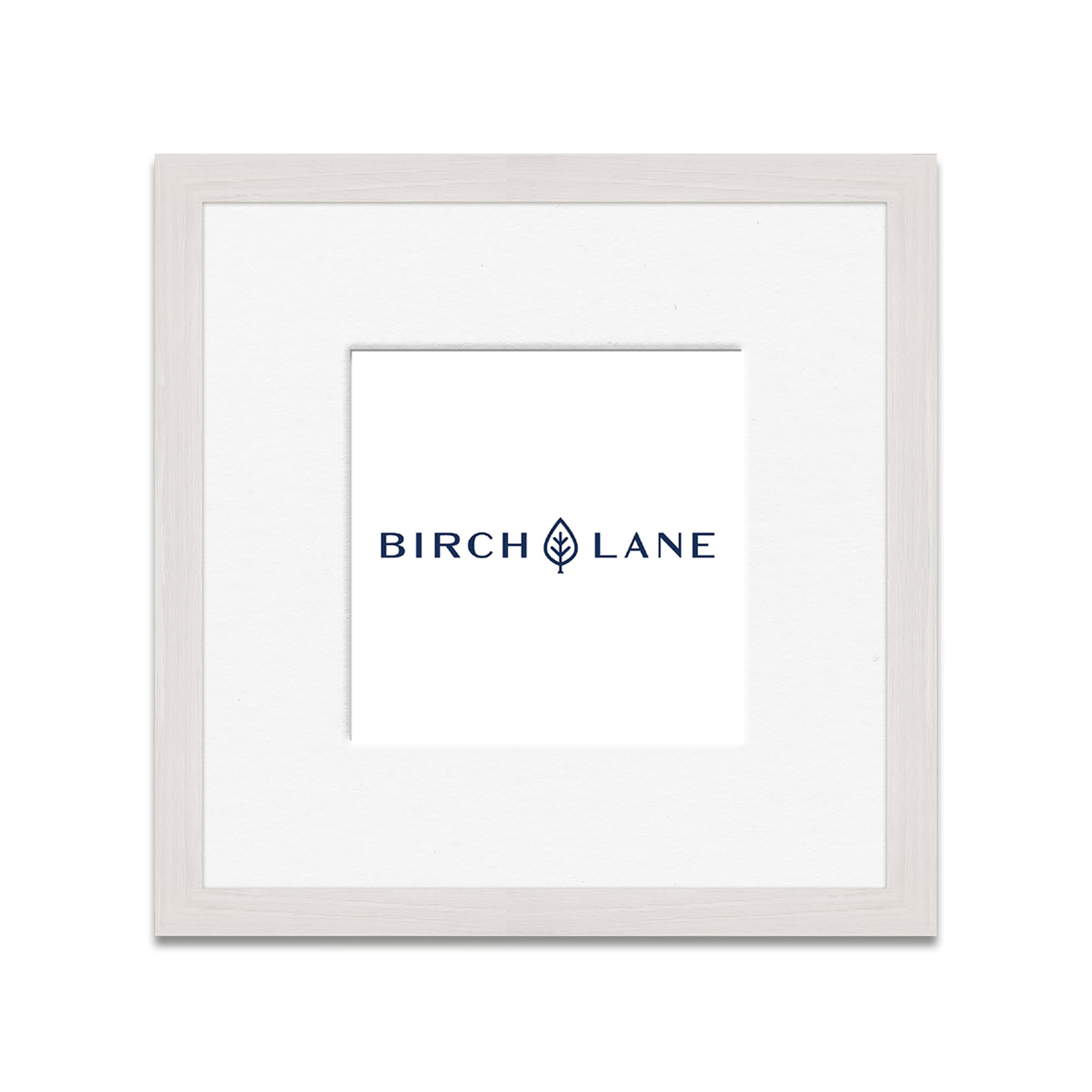 Arkhurst Wood Picture Frame with Mat, 11" x 14", 20" x 20", White
