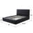 Livia Vegan Leather Upholstered Bed Fram-925268393-925268388