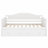Wooden Daybed with Trundle Bed, Space-Saving Daybed for Bedroom