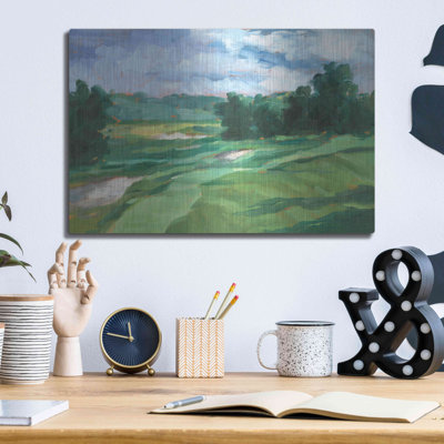 " Golf Course Study IV " by Ethan Harper
