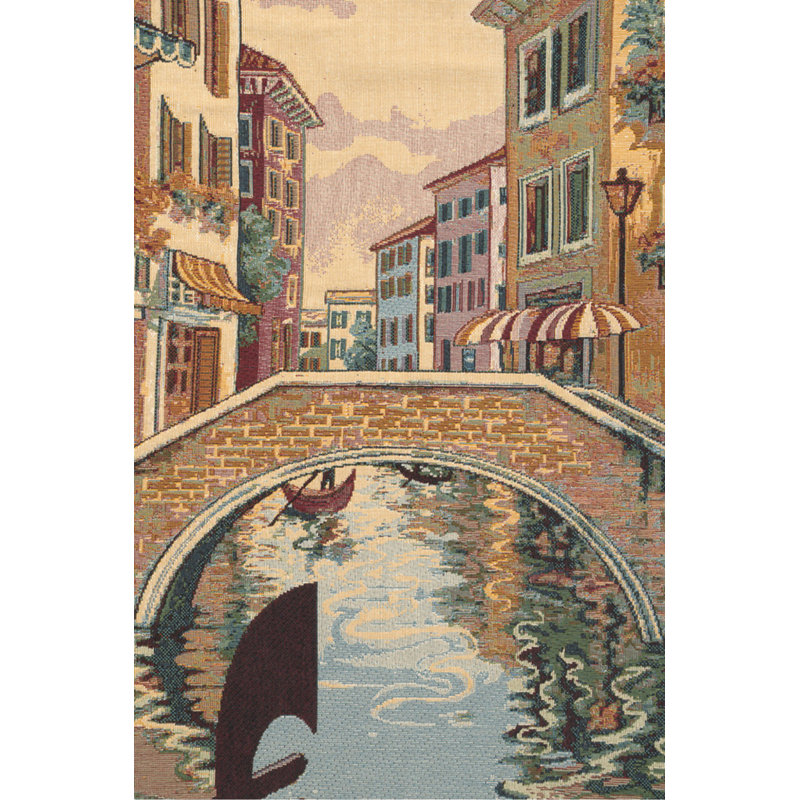 Italian Loom Woven Cotton Blend Wall Hanging