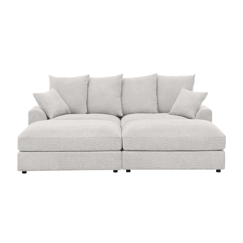Canapé modulaire Arden Cloud, Beige