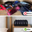 Organisateur de ceinture en bambou, support de ceinture à 6 grilles pour placard et tiroir, organisateur de rangement de ceinture et présentoir-408337813-408337811