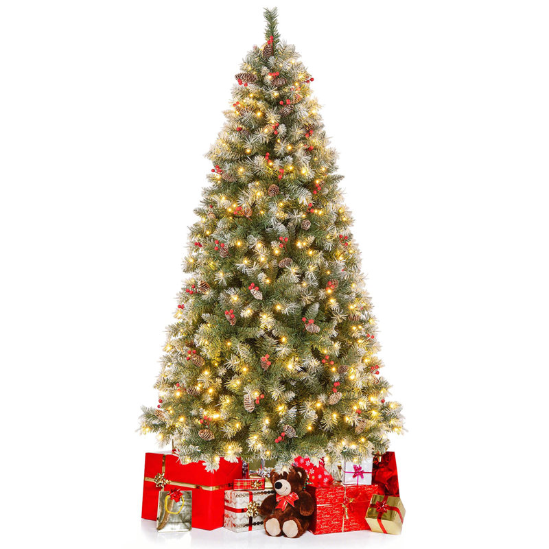 Arbre de Noël pin clair, 7,5 pi