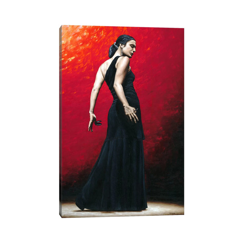 Flamenco Arrogancia - Wrapped Canvas Print, 66.04 cm H x 45.72 cm W