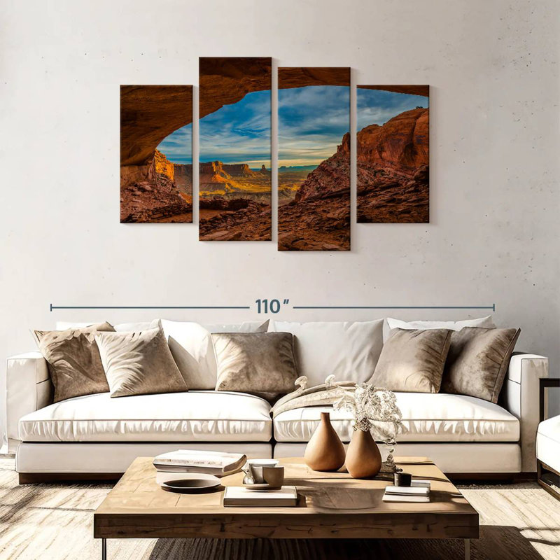 Alvord False Kiva Canyonlands National Park, 48'' H x 75'' W