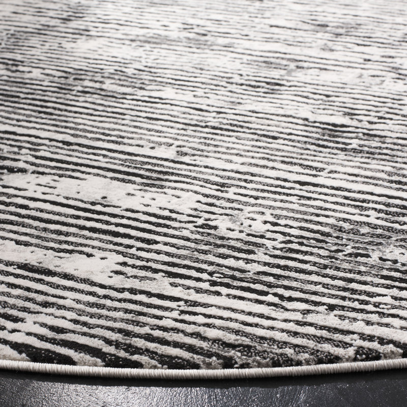 Fowler Performance Abstract Rug, Round 3'