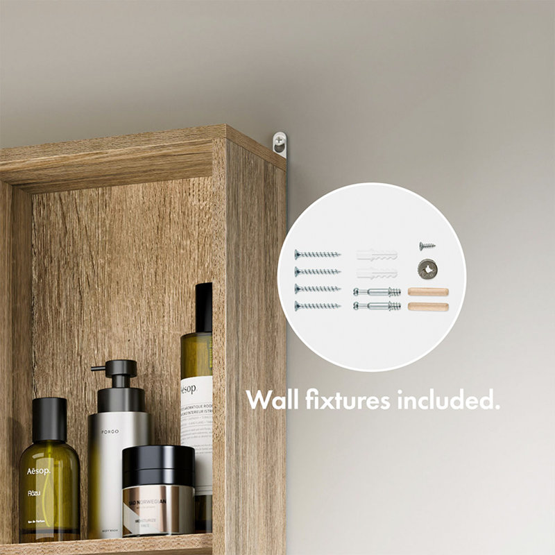 Chester Wall Mounted Bathroom Mirror Cabinet
