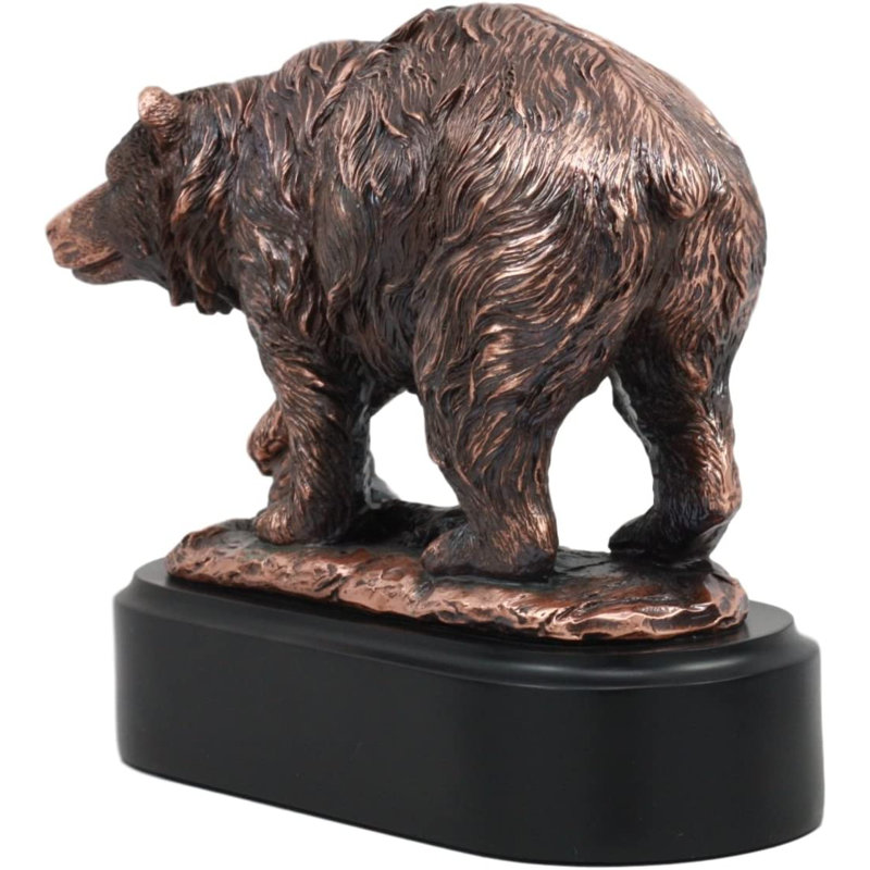 Figurine Dicie Pawing Grizzly Bear