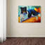 « collie », reproduction sur toile tendue-21935574