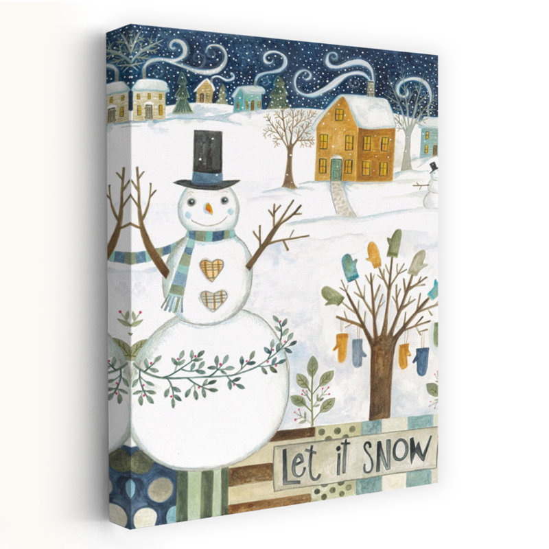 Let It Snow Snowman, H 24 po x l 16 po