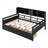 Daybed, Wood Slat Support, with Bedside Shelf and Two Drawers-1247443242-1269038398