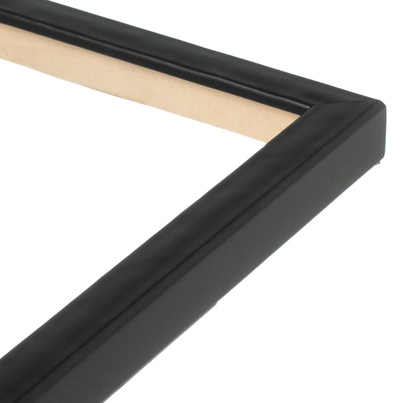 Cadre photo simple en bois, 8 po x 10 po, Noir