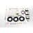 Brushed Nickel Shower System With Self-Cleaning Head, Hand Shower, Slide Bar, Bodysprays Modern Bathroom Massaging-126353154