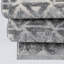 Tapis de couloir élégant, gris et crème, 3,9 x 6,6 pi | 60% polypropylène et 40% polyester, 1,1 lb / pied carré | 320 000 points de fil, hauteur de poils de 0,3 po | Facile à nettoyer, nettoyer les taches seulement | Conception élégante pour les maisons modernes-1041645102