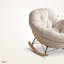 Chaise berçante en escargot de qualité