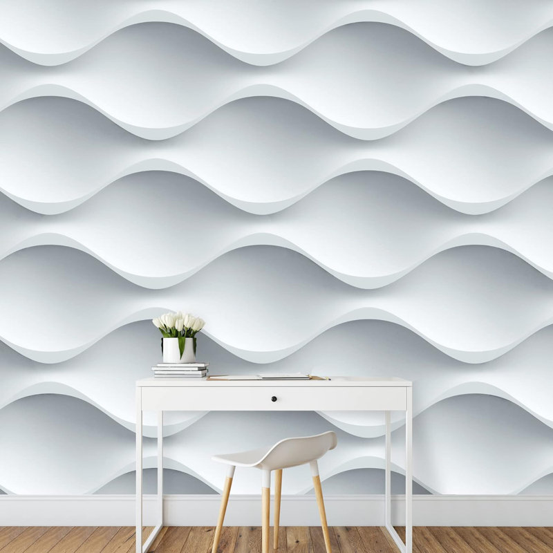 Modern Abstract Border, 66" L x 96" W
