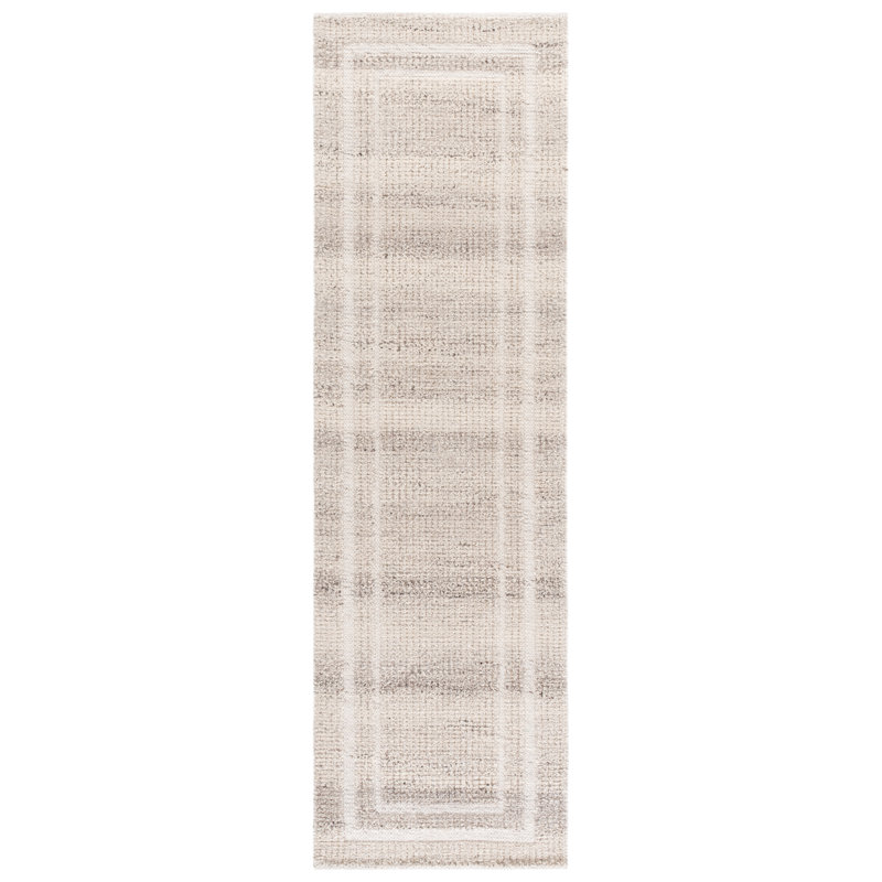 Natura 229 Hand Loomed Wool Geometric Rug, Runner 2'3" x 8'