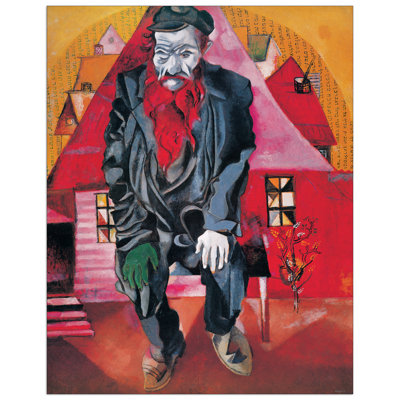 Marc Chagall - No Frame Print on Wood