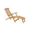 Steamer Outdoor Teak Chaise Lounge-1557921245