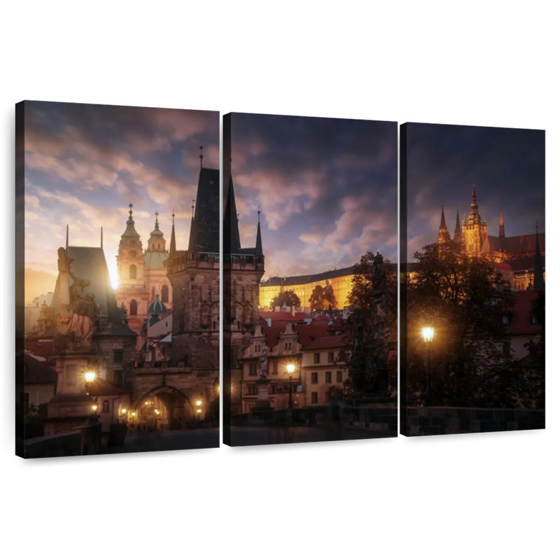 Lilie Prague Sun, 36" H x 57" W