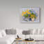 « blue white », reproduction de peinture à l’acrylique sur toile tendue-31868997