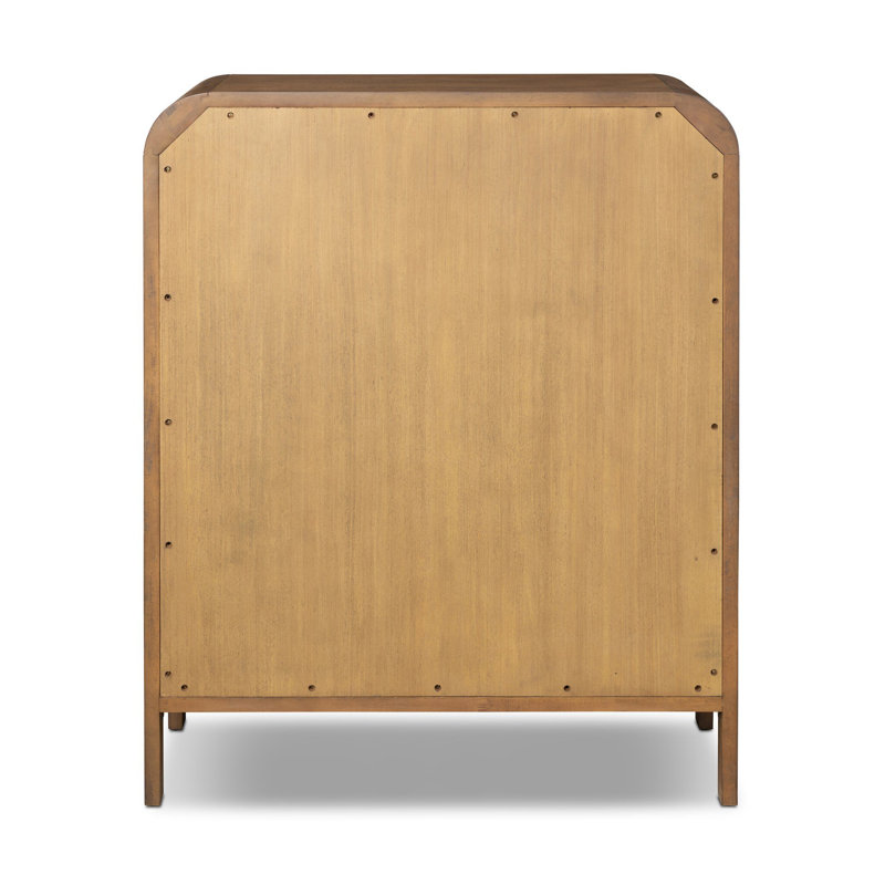 Amenah 5 - Drawer Solid Wood Dresser