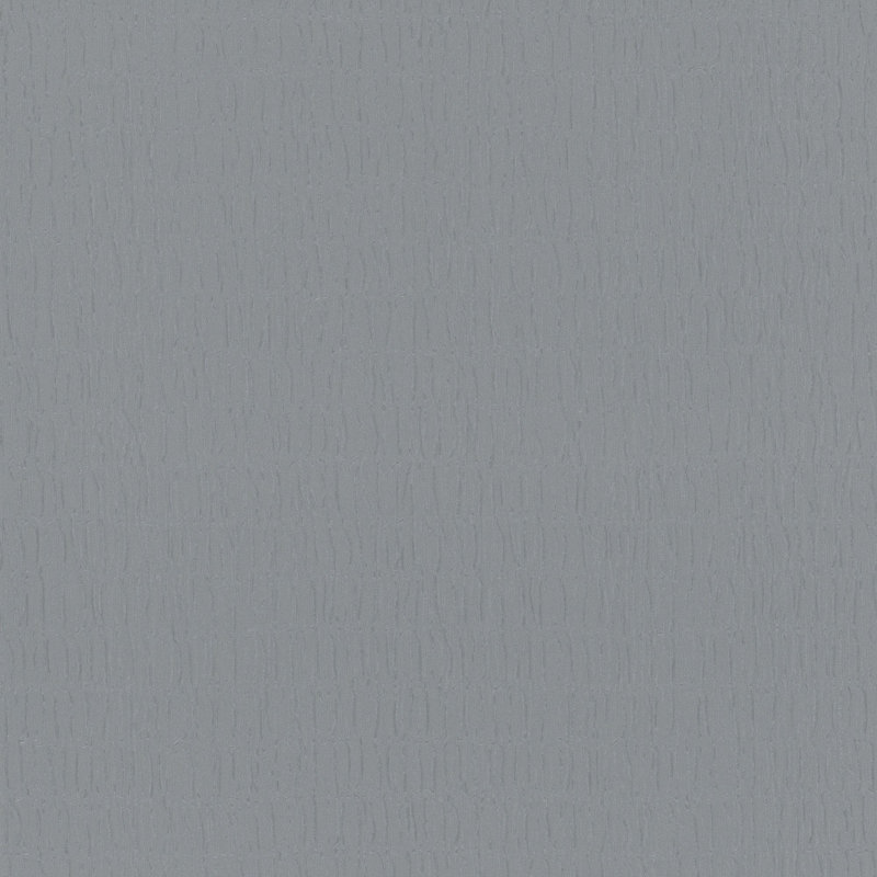 Kumano Pearlescent 3D Embossed Ruche Silk Wallpaper Roll, Gray