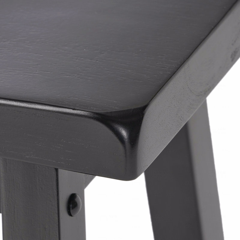 Tabouret Saddle, Noir