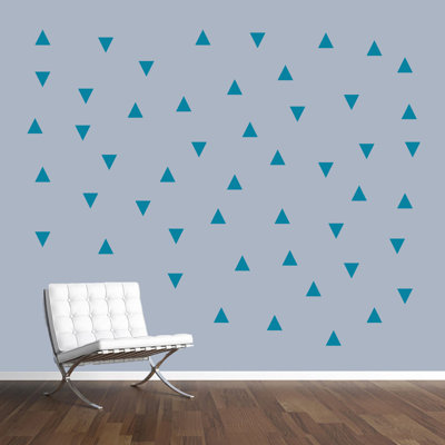 Décalcomanie murale triangles Amersham