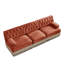 Canapé Chesterfield modulaire avec jupe à pampille-1954617908