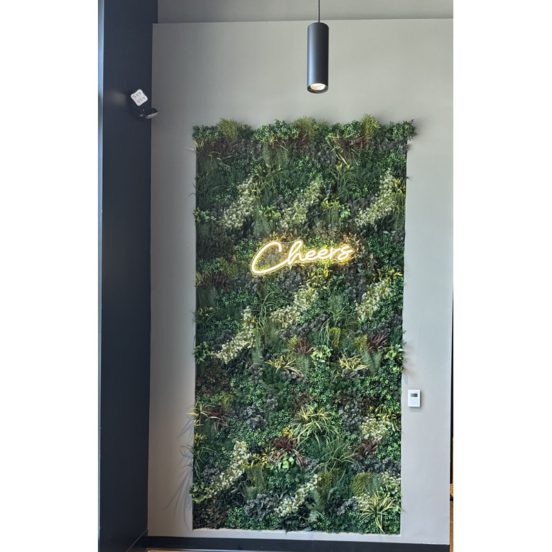 Faux Foliage Hedge